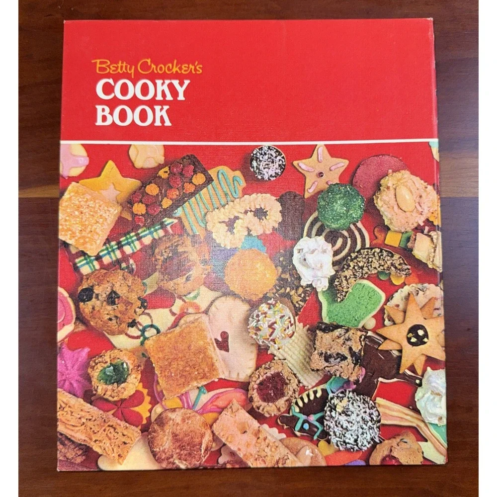 VTG Betty Crocker's Cooky Book 1973 Spiral Bound Vintage Cookie Recipe Cookbook
